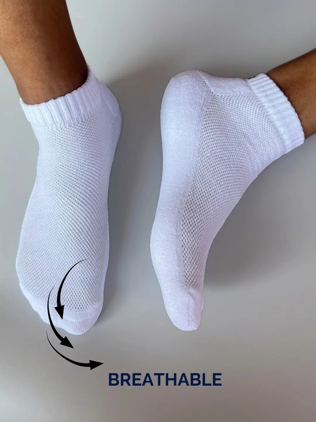 Ultra-soft low ankle socks designed for comfort and breathability
