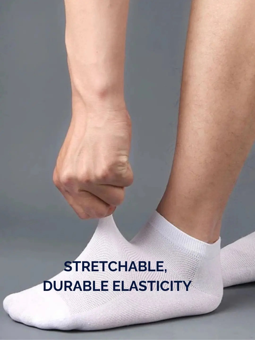Soft cotton low ankle socks for all-day comfort and support