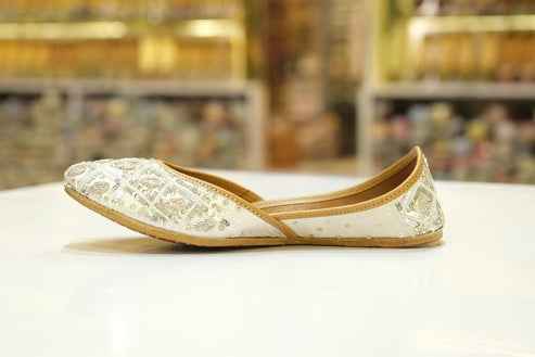 Noorza Ivory Pearl Grid Jutti