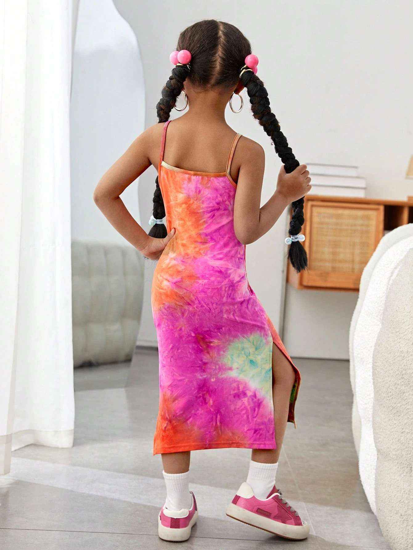 Lil’ Diva Rainbow Swirl Dress